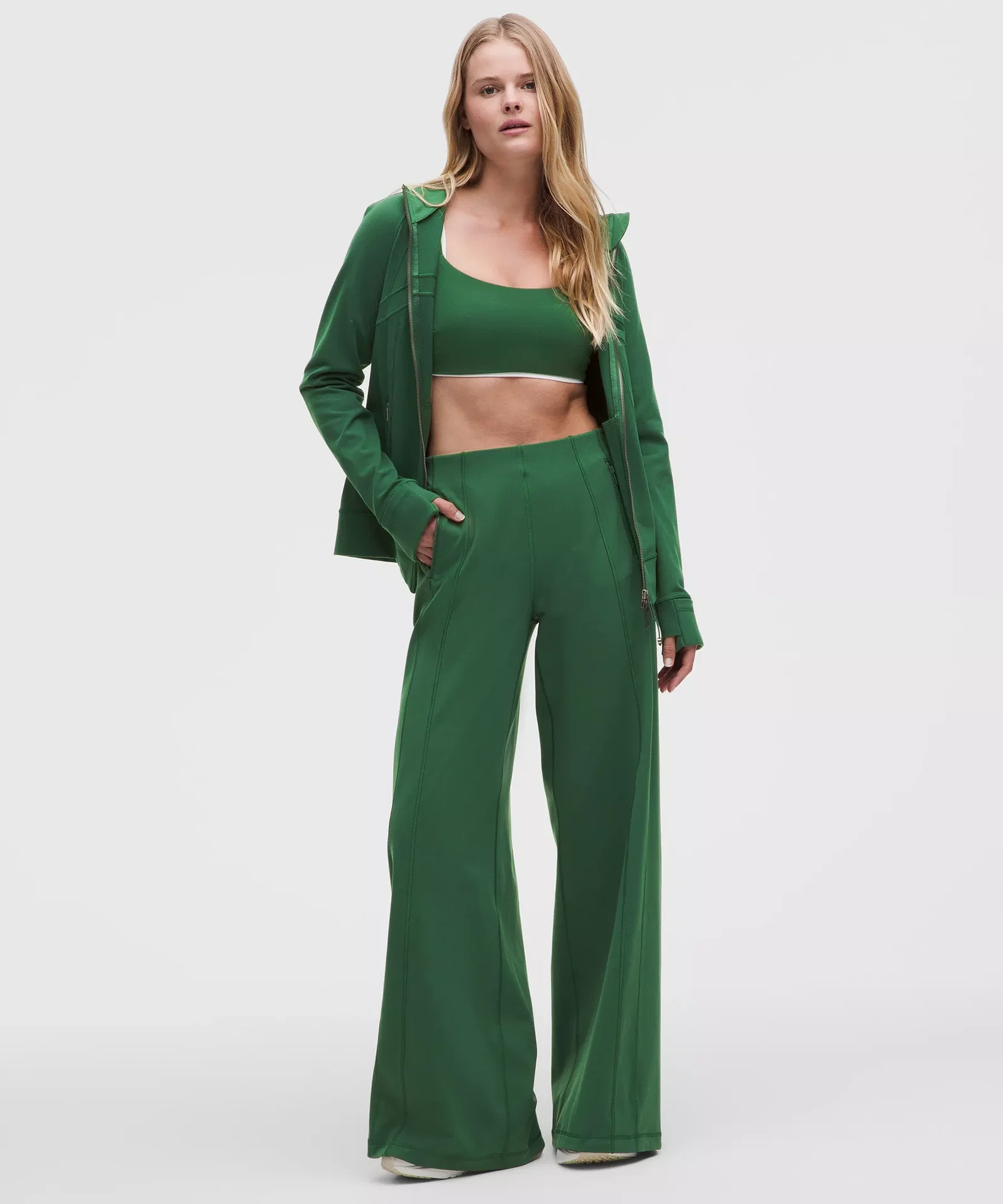 Define High-Rise Wide-Leg Pant