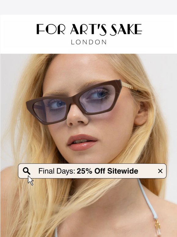 Your 25% Off Ends Soon