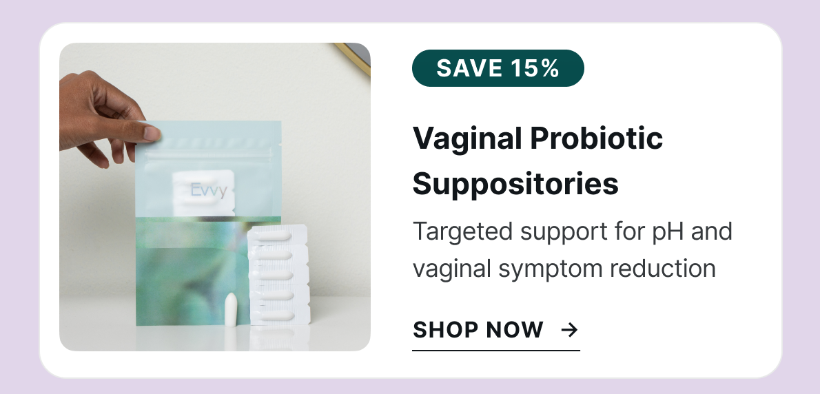 Vaginal Probiotic Suppositories