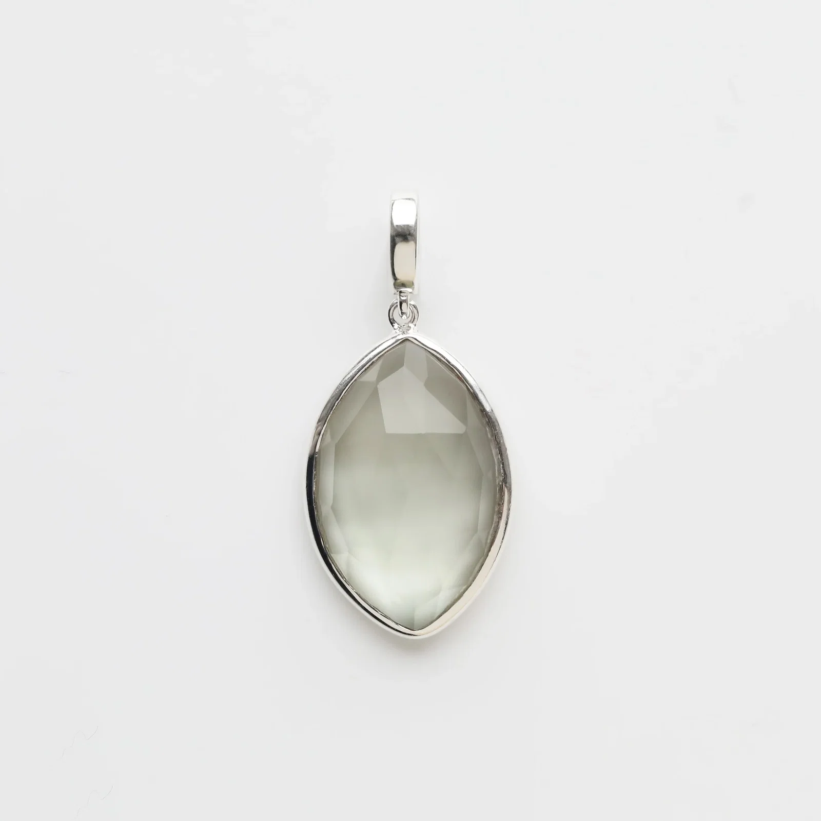 Image of Green Amethyst Organic Pendant