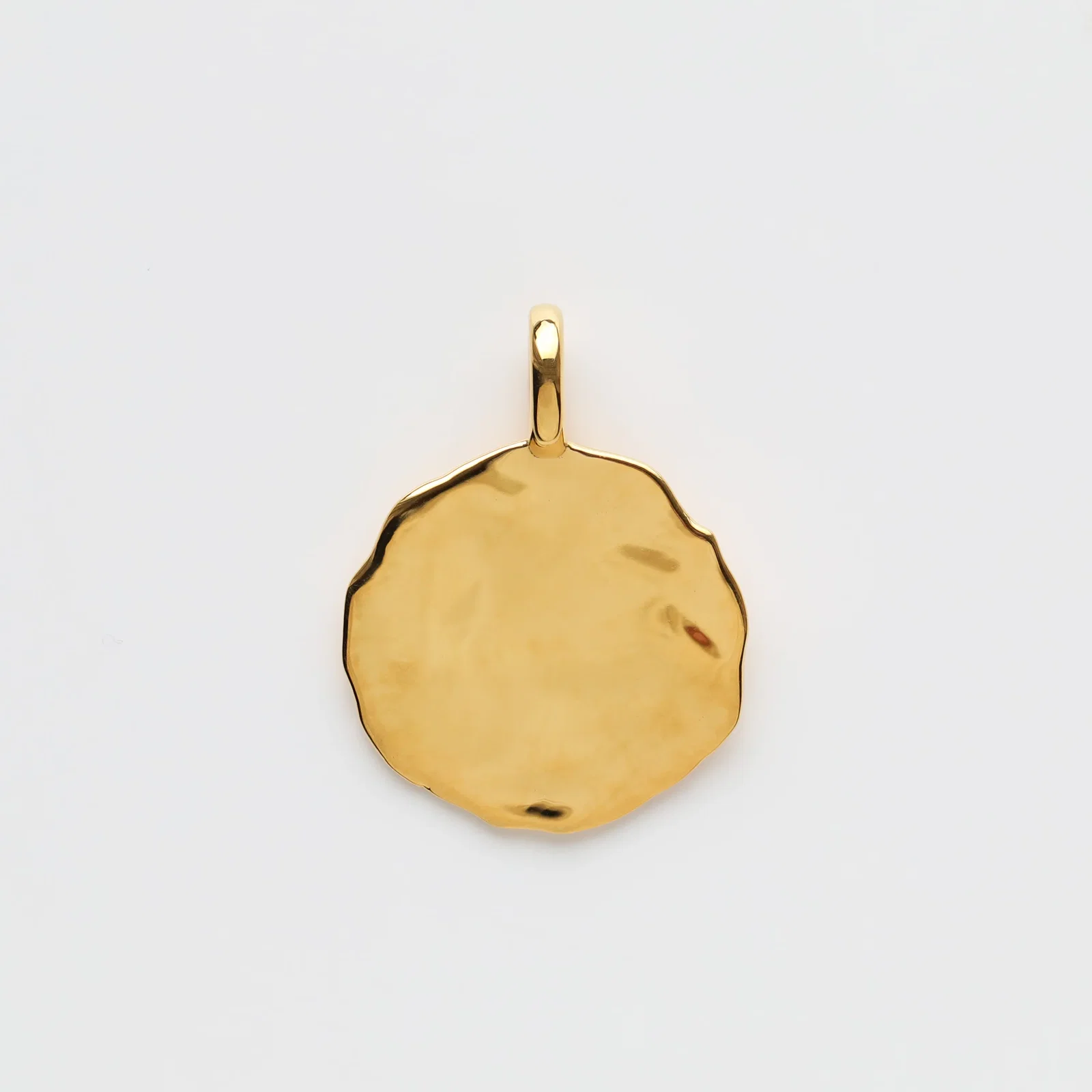 Image of Large Molten Coin Pendant