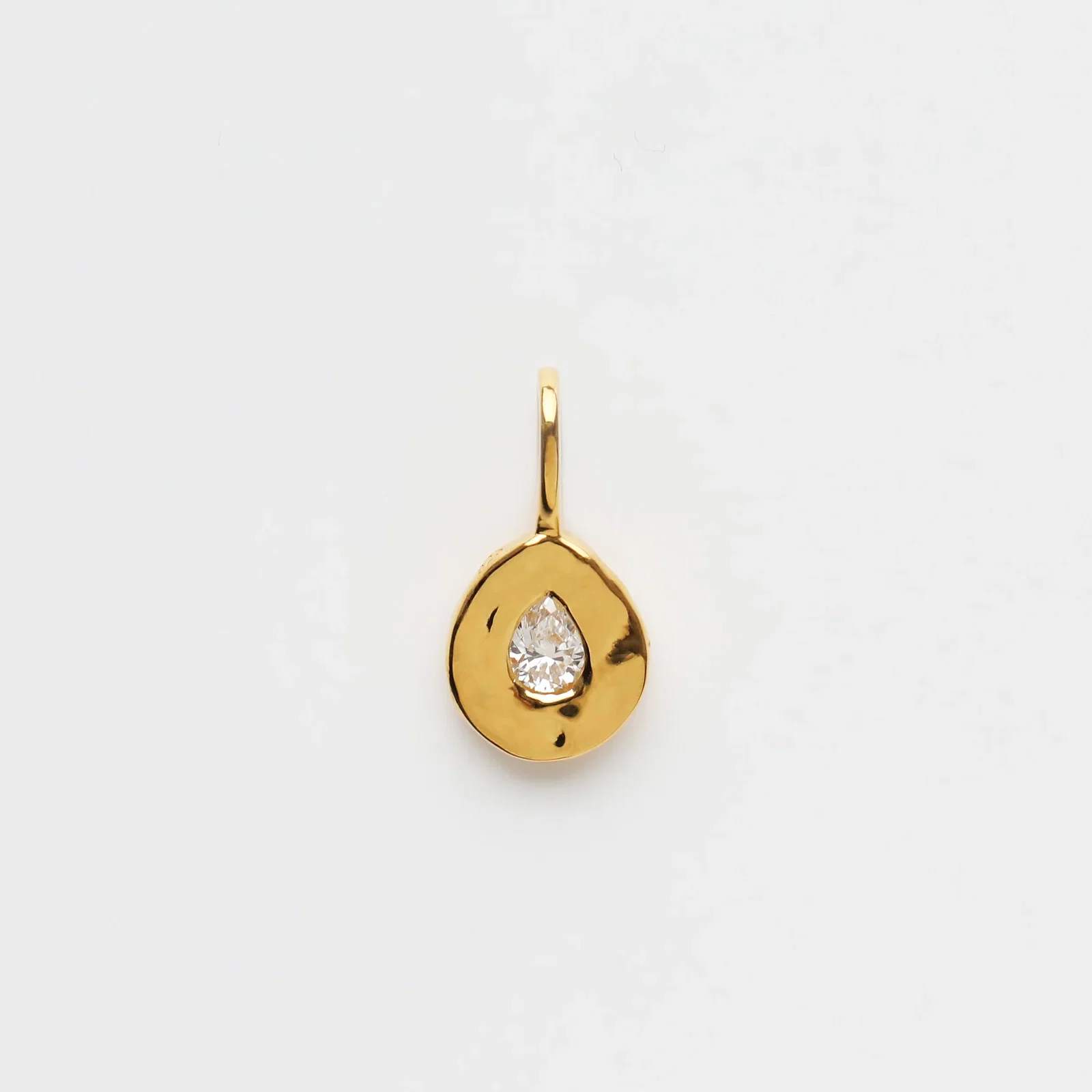 Image of Diamond Peardrop Charm