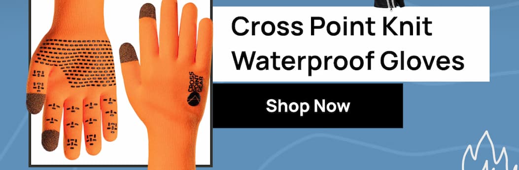 Cross Point Knit Waterproof Gloves 