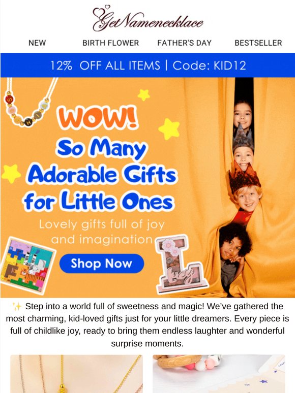 🎊 WOW! So Many Adorable Gifts for Little Ones