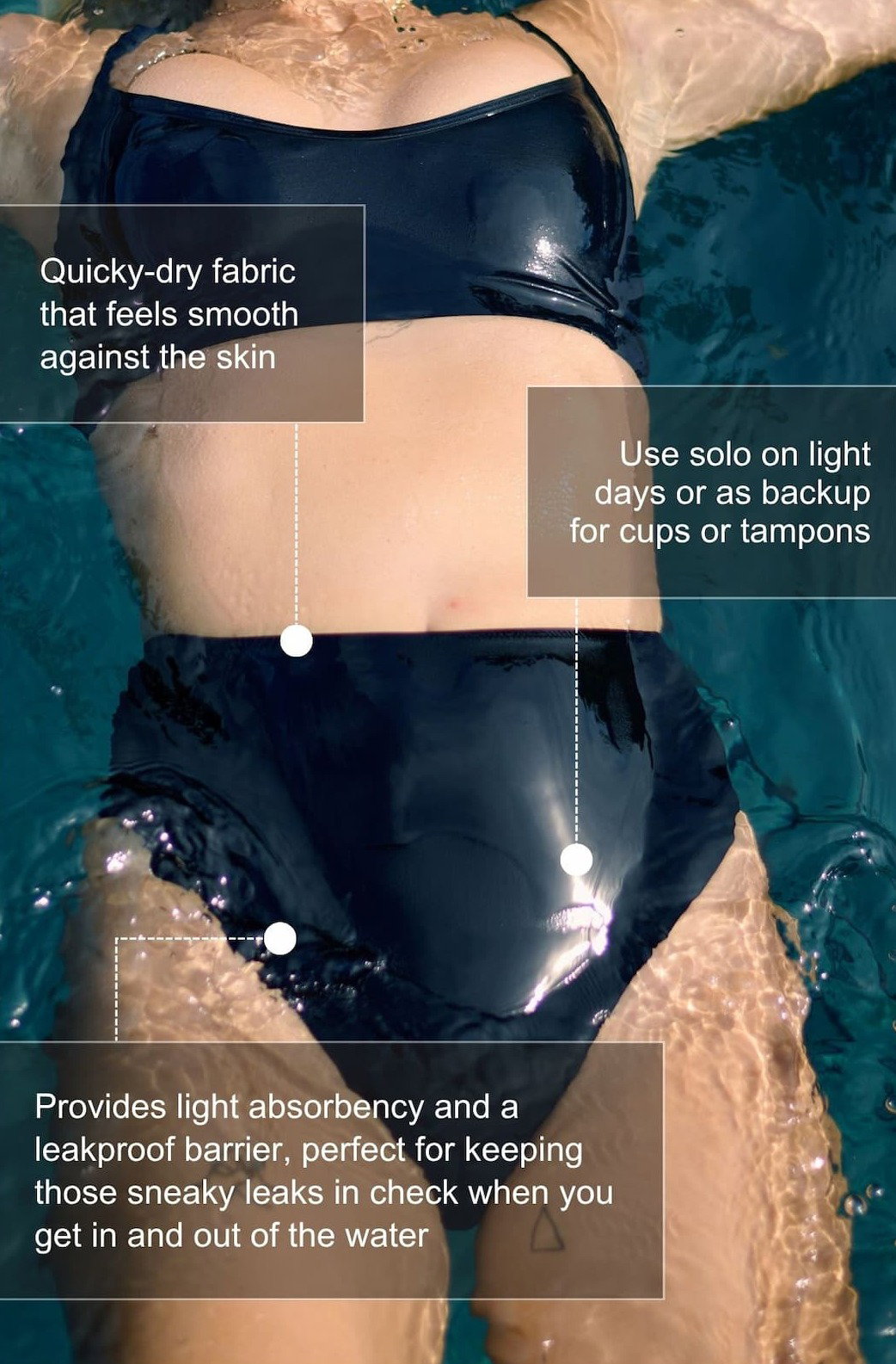 SKIP LEAKS, NOT BEACH DAYS | SHOP LEAKPROOF UNDERWEAR