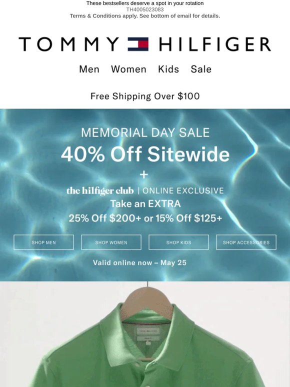 Our top polos, your new faves! Plus, 40% off sitewide