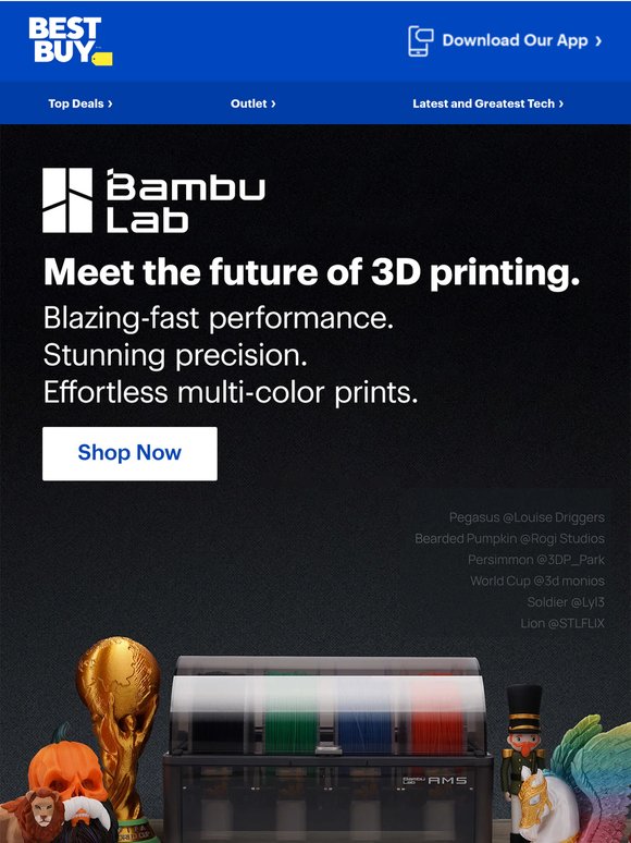 🖨️ Bambu Lab has arrived!