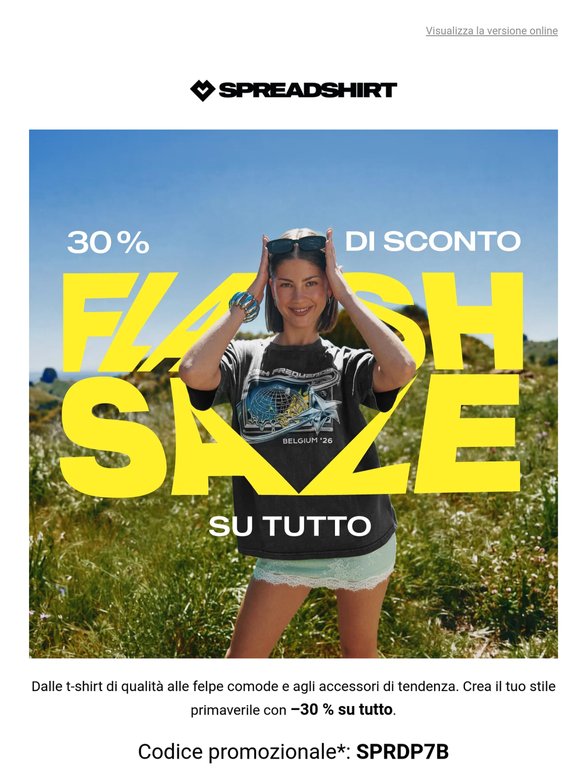 ⏱️ Ultima occasione: –30 % su tutto