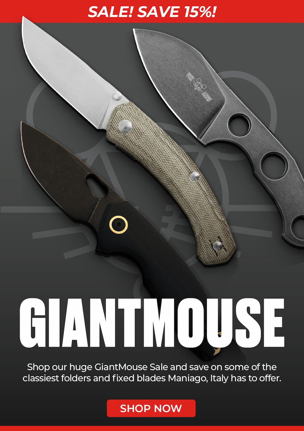 GiantMouse Memorial Day Sale