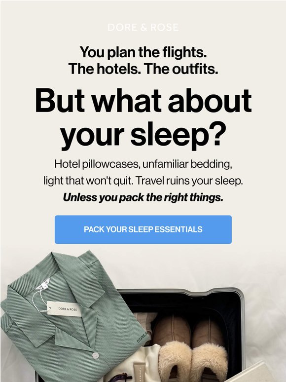 Your suitcase is missing something