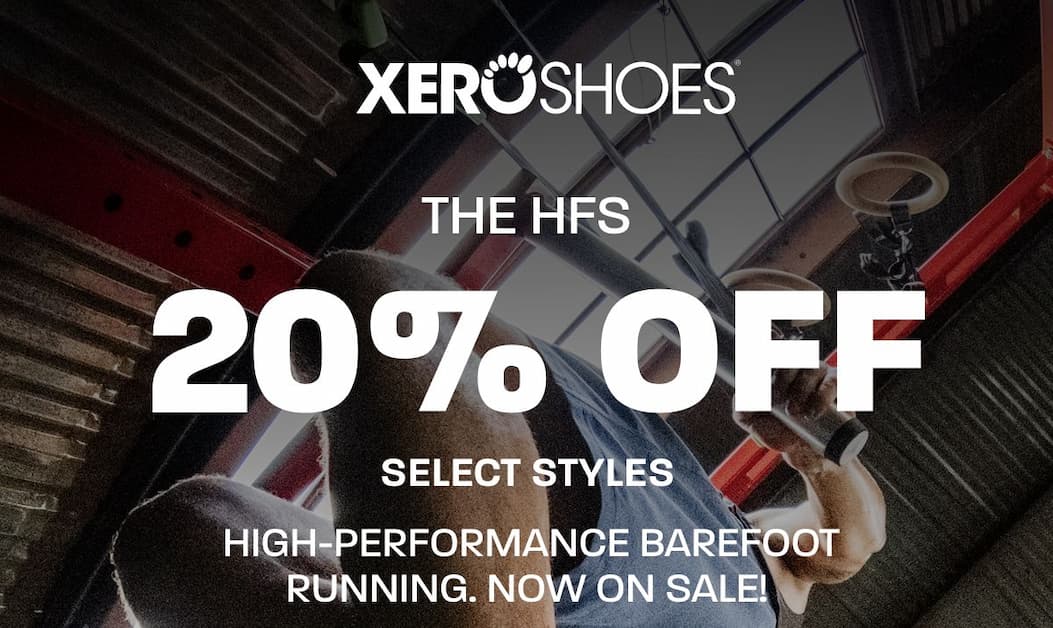 Xero Shoes: The HFS: 20% OFF Select Styles. Limited time only.
