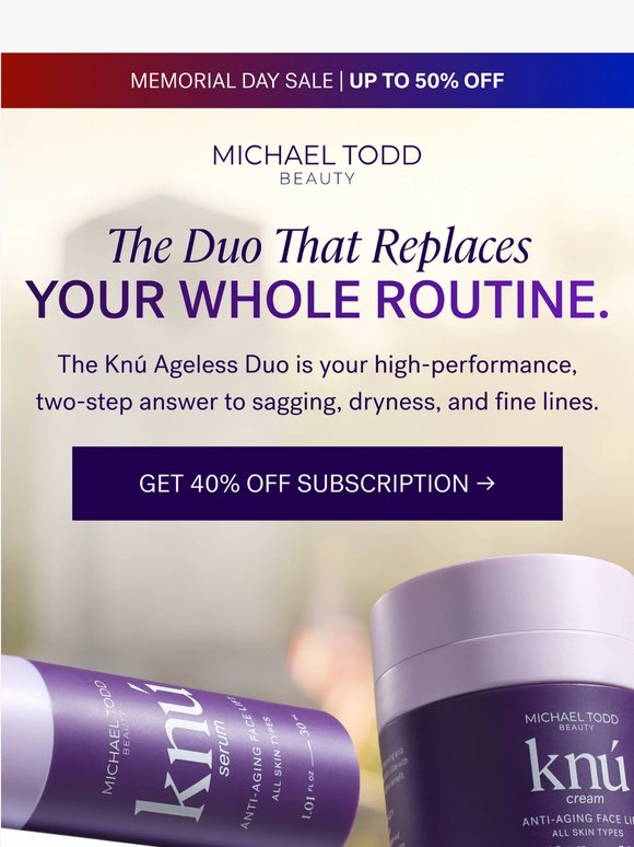 The Age-Defying Duo You Need, Now 40% Off