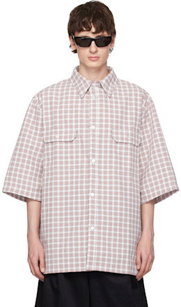 White & Red S/S Corcoran Shirt - WILLY CHAVARRIA
