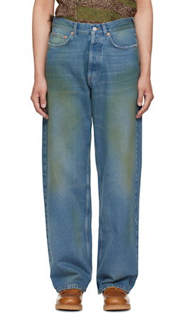 Blue Flattone Jeans - Magliano