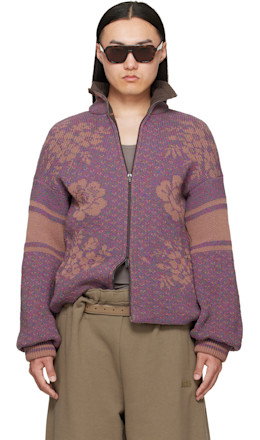 Pink Flower Camion Jacket - Magliano