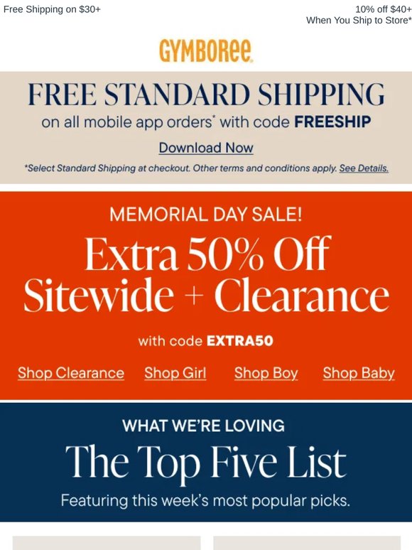 Our 5 Best-Selling Styles this Week + Extra 50% Off Everything