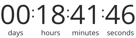 Countdown to the sale's end.