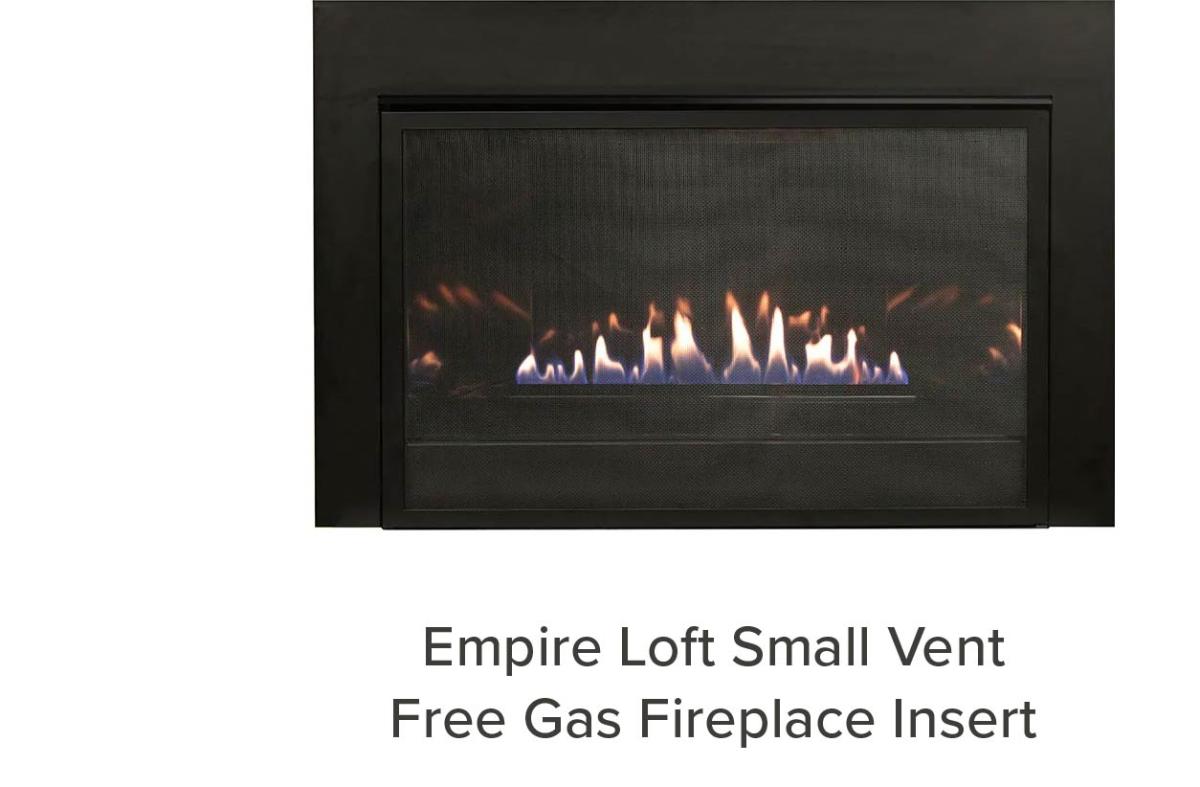 Empire Loft Small Vent Free Gas Fireplace Insert