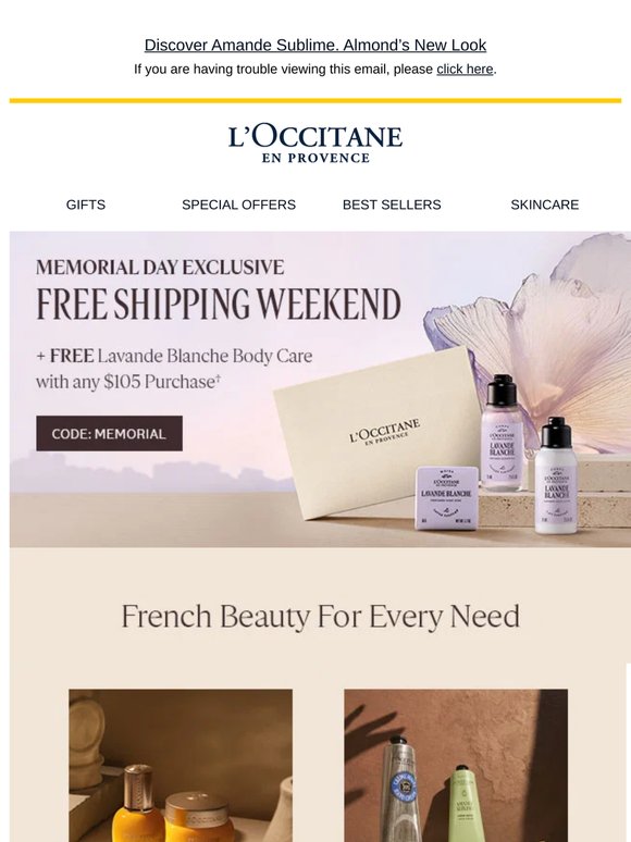 Celebrate Memorial Day! Here's A Gift On Us