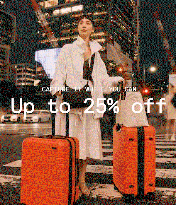 CAPTURE IT WHILE YOU CAN | Up to 25% off