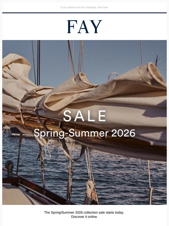 Spring/Summer sale