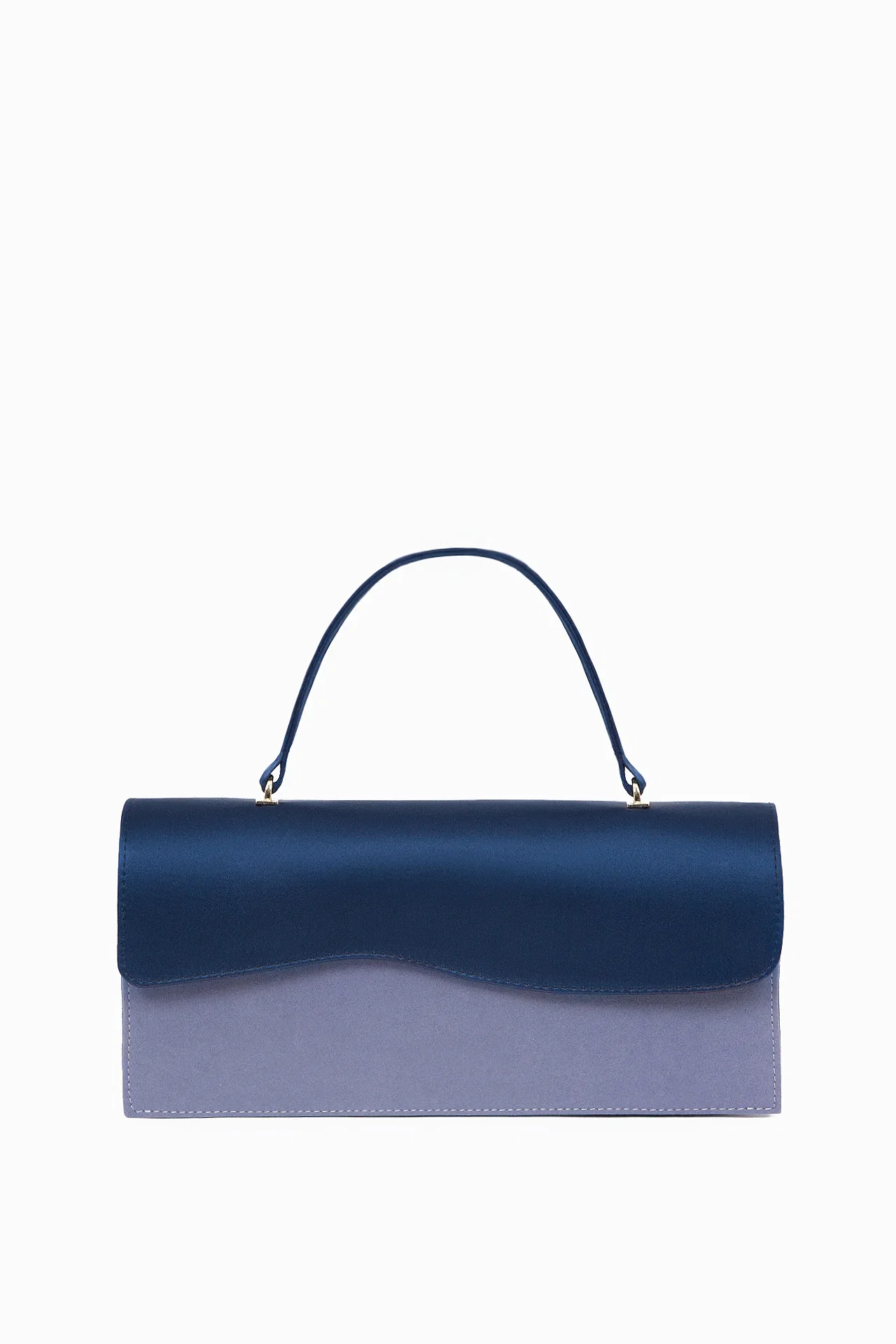 Image of Daphne Blue and Blue Satin