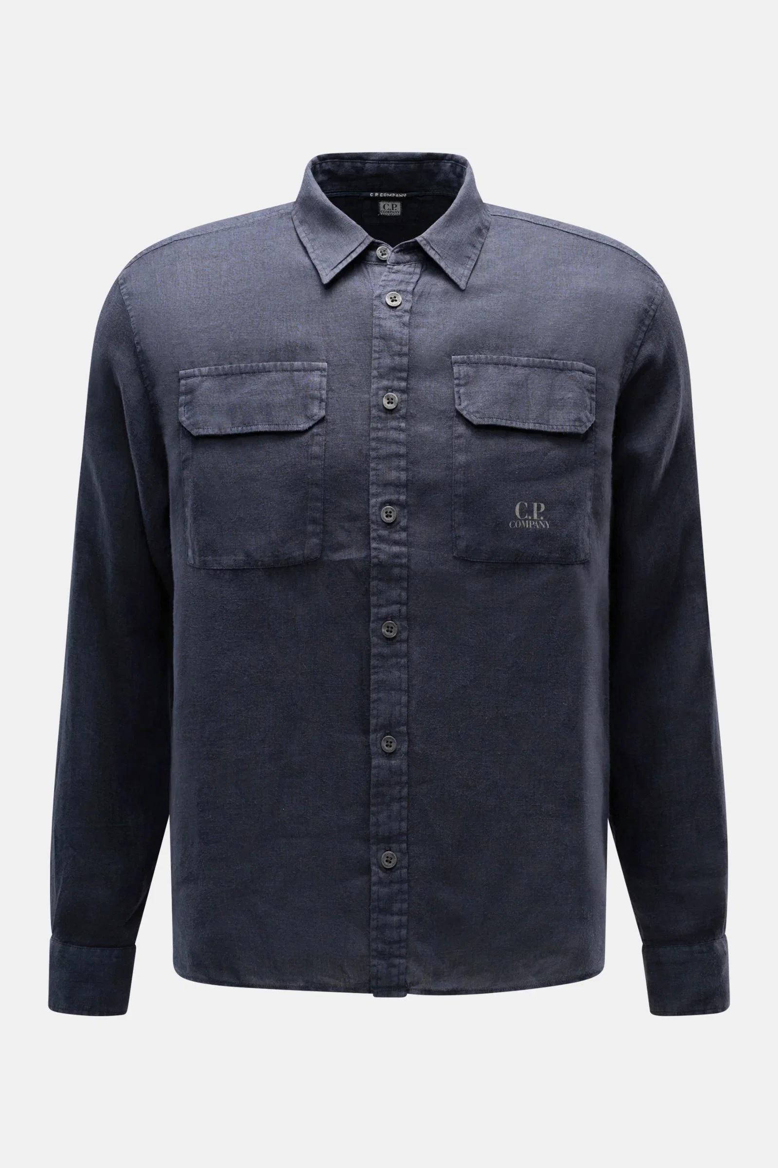 Leinenhemd navy