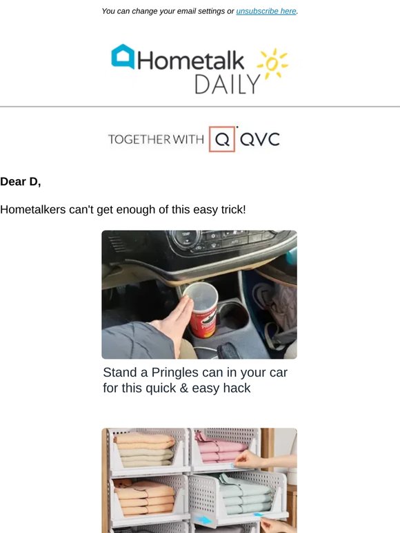 Put a Pringles can in your car