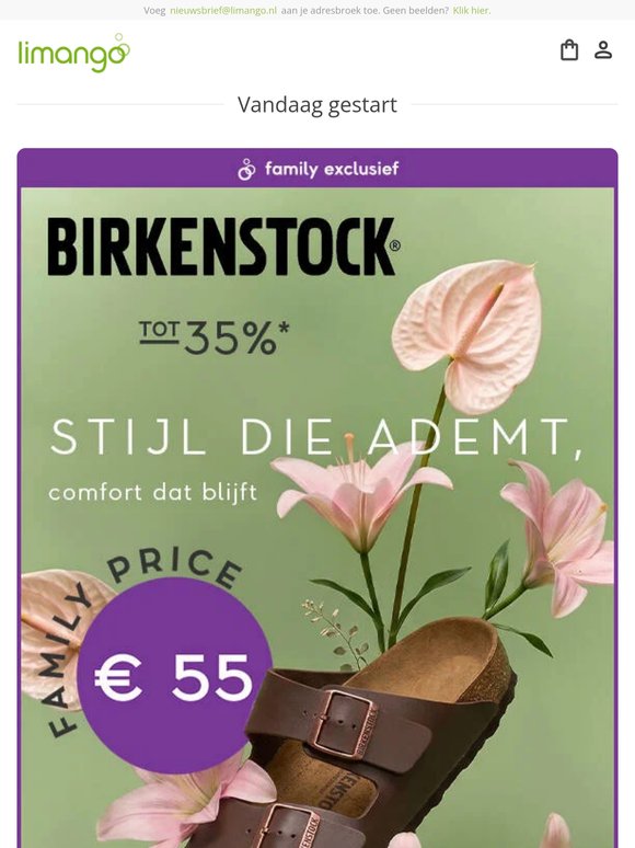 Birkenst🌸ck vanaf €55! Dyson tot -37% 👀