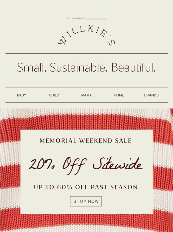 Starts Now: 20% Off for MDW ❤️💙