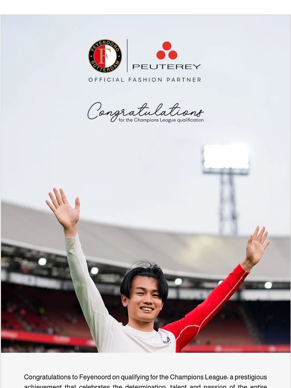 Peuterey x Feyenoord