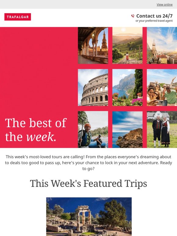 Unlock this week's best trips and travel deals