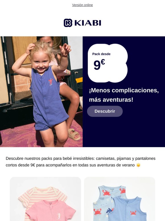 👶 Packs desde 9€