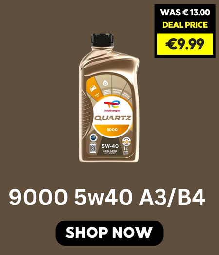 Total Quartz 9000 A3/b4 5w40 Fully Synthetic Engine Oil - 1 Litre