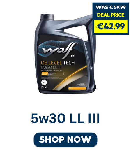Wolf Oe Level Tech 5w30 Ll Iii Full Synthetic Engine Oil - 5 Litre