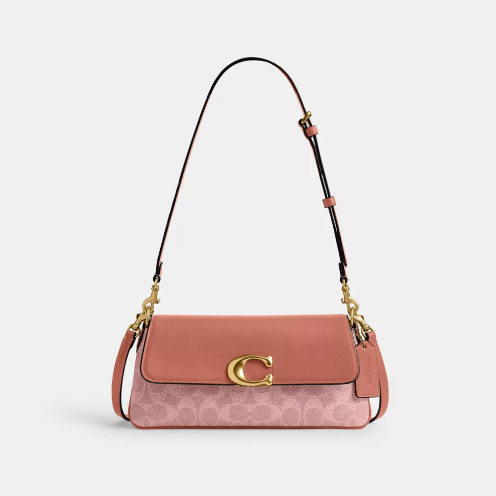 Jet Shoulder Bag In Signature Canvas