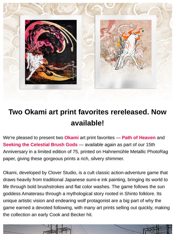 Okami | Final Copies The Last of Us