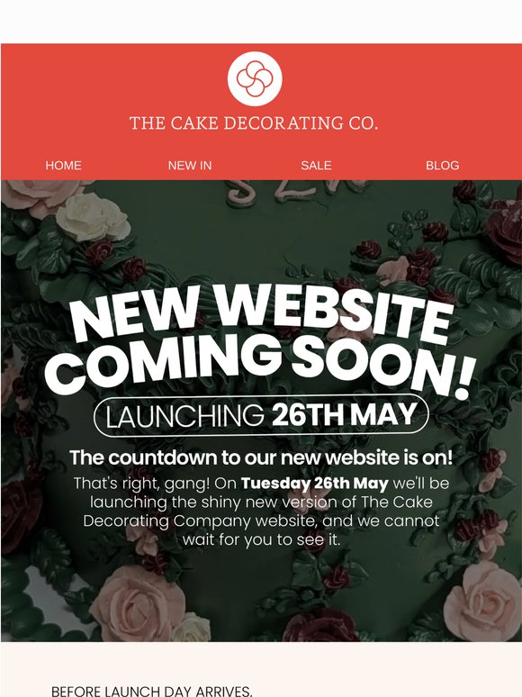 Big Announcement! New website incoming...