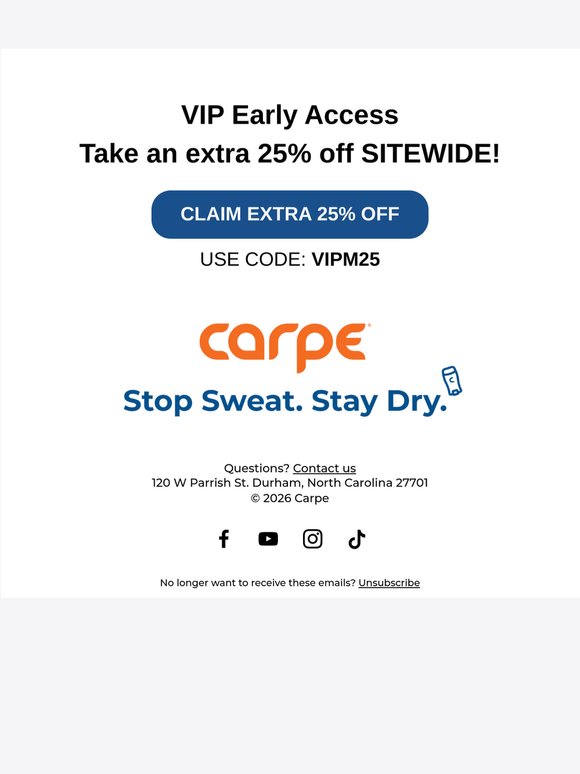 VIP Early Access: Memorial Day Sale Starts Now