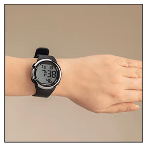 Talking Atomic LCD Sport Watch