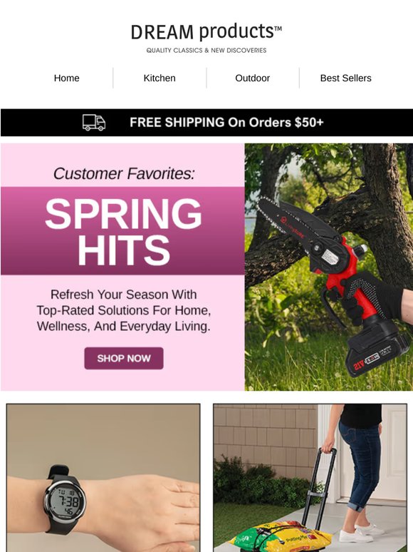 Our Spring Best-Sellers Are Here 🌷