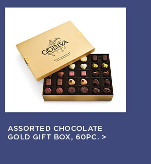 ASSORTED CHOCOLATE GOLD GIFT BOX 60