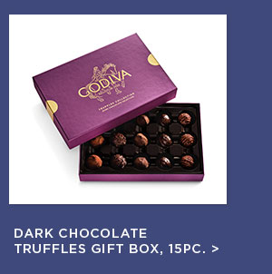DARK CHOCOLATE TRUFFLES GIFT BOX 15