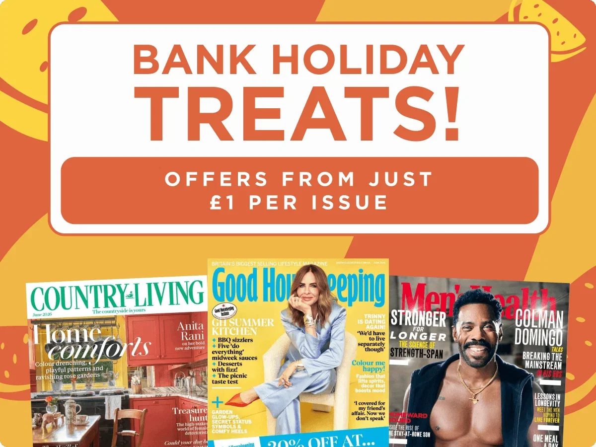 Bank holiday treats - from less than £1 per issue