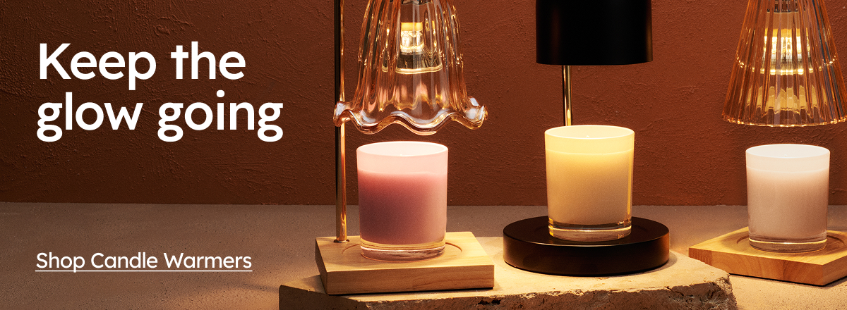 Keep the glow going. Shop Candle Warmers.
