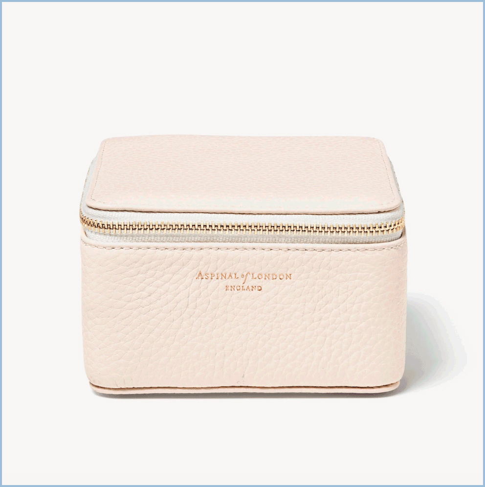 Travel Watch & Ring Box with Pocket