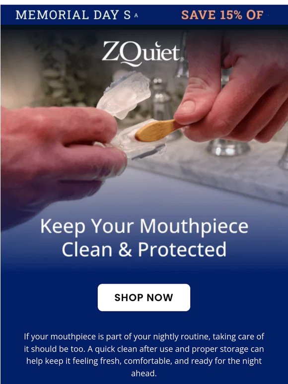 Is Your Mouthpiece Getting Proper Care?