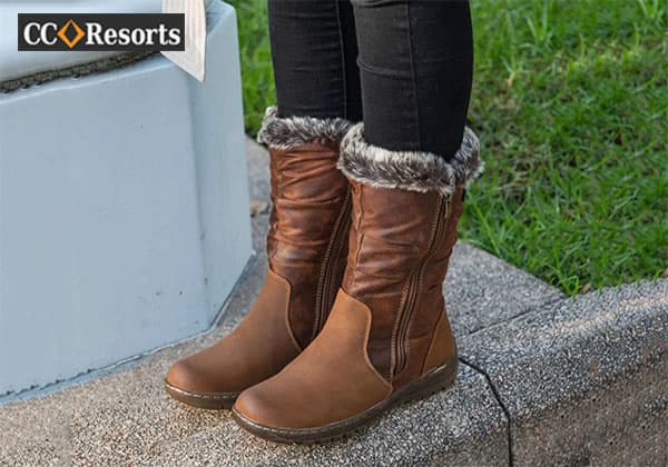 CC Resorts Womens Goose Mid Calf Boots