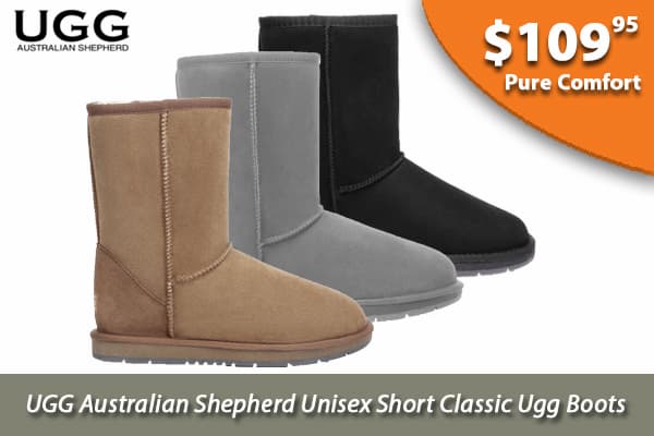 UGG Australian Shepherd Unisex Short Classic Ugg Boots