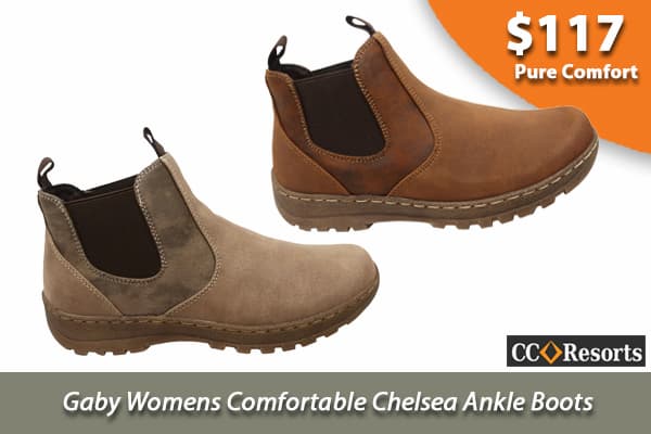 CC Resorts Womens Gaby Chelsea Ankle Boots